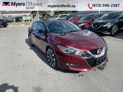 Used 2016 Nissan Maxima SR - Navigation - Leather Seats for Sale in Ottawa, Ontario