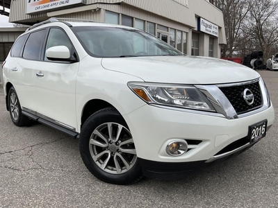 Used 2016 Nissan Pathfinder SL 4WD - LEATHER! NAV! 360 CAM! BSM! PANO ROOF! 7 PASS! for Sale in Kitchener, Ontario