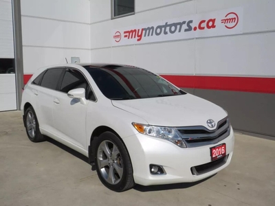Used 2016 Toyota Venza XLE (**ALLOY WHEELS**FOG LIGHTS**PANORAMIC SUNROOF**POWER DRIVERS SEAT**LEATHER**POWER HATCH**AUTO HEADLIGHTS**NAVIGATION**BACKUP CAMERA**HEATED SEATS**DUAL CLIMATE CONTROL**) for Sale in Tillsonburg, Ontario