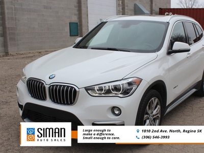 Used 2017 BMW X1 xDrive28i ACCIDENT FREE EXCELLENT SERVICE RECORDS for Sale in Regina, Saskatchewan
