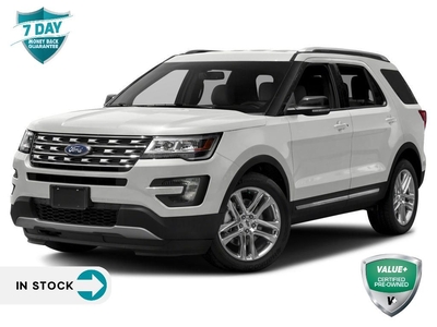 Used 2017 Ford Explorer XLT GRAY AND BLACK INTERIOR ONE OWNER CLEAN CARFAX for Sale in Barrie, Ontario