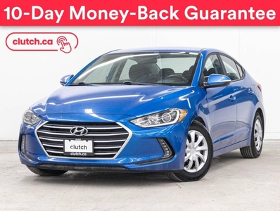 Used 2017 Hyundai Elantra GL w/ Rearview Camera, Bluetooth, A/C for Sale in Toronto, Ontario