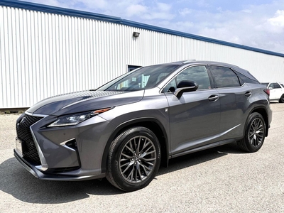 Used 2017 Lexus RX 350 AWD F-Sport Navigation Red Leather Fully Loaded for Sale in Kitchener, Ontario