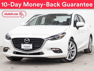Used 2017 Mazda MAZDA3 GT w/ Rearview Cam, Dual Zone A/C, Bluetooth for Sale in Toronto, Ontario