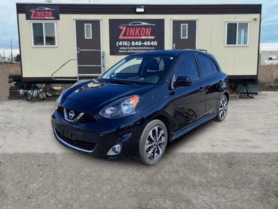 Used 2017 Nissan Micra SR NO ACCIDENT ALLOY RIMS BACK UP CAMERA BT CRUISE for Sale in Pickering, Ontario