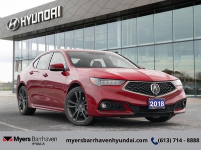 Used 2018 Acura TLX Elite A-Spec - Navigation - Leather Seats - $242 B/W for Sale in Nepean, Ontario