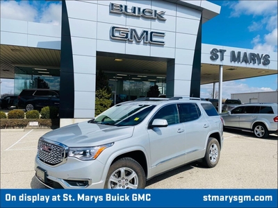 Used 2018 GMC Acadia Denali for Sale in St. Marys, Ontario