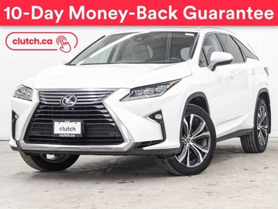 Used 2018 Lexus RX 350L AWD w/ Rearview Cam, Bluetooth, Dual Zone A/C for Sale in Toronto, Ontario