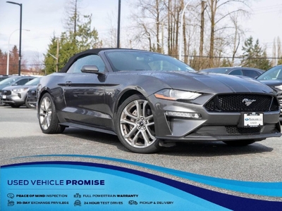 Used 2019 Ford Mustang GT Premium CONVERTIBLE 10 SPEED AUTOMATIC for Sale in Surrey, British Columbia
