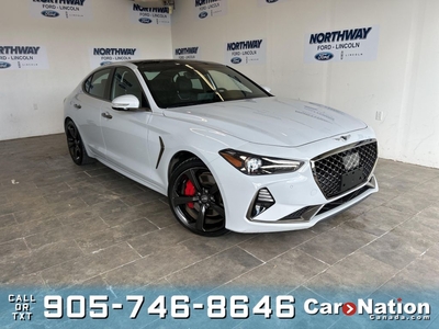 Used 2019 Genesis G70 3.3T SPORT AWD LEATHER SUNROOF NAVIGATION for Sale in Brantford, Ontario