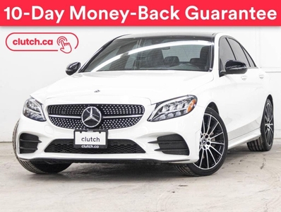 Used 2019 Mercedes-Benz C-Class C 300 4Matic AWD w/ Apple CarPlay & Android Auto, Rearview Cam, Dual Zone A/C for Sale in Toronto, Ontario