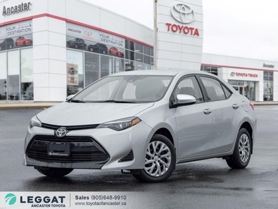 Used 2019 Toyota Corolla CE CVT for Sale in Ancaster, Ontario