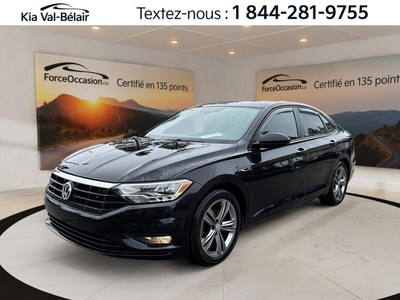 Used 2019 Volkswagen Jetta Highline TOIT*CUIR*TURBO*B-ZONE*BOUTON POUSSOIR* for Sale in Québec, Quebec