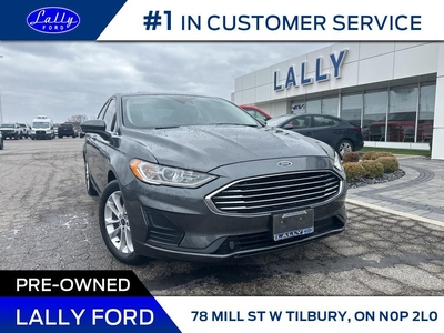 Used 2020 Ford Fusion SE, Nav, Local Trade, Low Km’s!! for Sale in Tilbury, Ontario