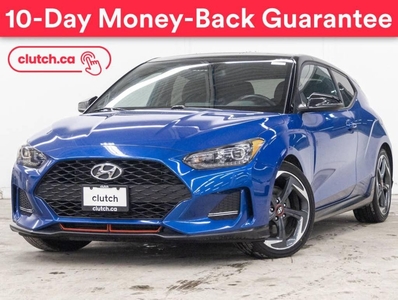 Used 2020 Hyundai Veloster Turbo w/ Apple CarPlay & Android Auto, Rearview Cam, A/C for Sale in Toronto, Ontario