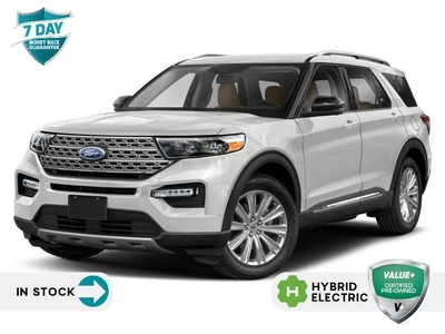 Used 2021 Ford Explorer Limited 3.3L HYBRID TWIN PANEL MOONROOF NAV for Sale in Sault Ste. Marie, Ontario