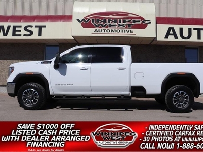 Used 2021 GMC Sierra 3500 HD SLE PREMIUM 6.6L 4X4, 8FT BOX LOADED/SHOWS AS NEW! for Sale in Headingley, Manitoba