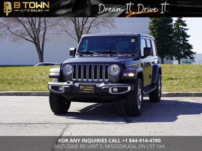 Used 2021 Jeep Wrangler Unlimited Sahara for Sale in Mississauga, Ontario
