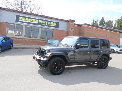 Used 2021 Jeep Wrangler UNLIMITED SPORT for Sale in Brockville, Ontario