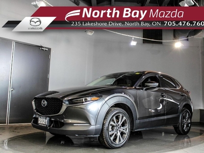 Used 2021 Mazda CX-30 GT HEADS UP DISPLAY – HEATED SEATS/WHEEL – NAV – BOSE AUDIO for Sale in North Bay, Ontario