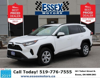 Used 2021 Toyota RAV4 LE*AWD*Heated Seats*Bluetooth*Rear Cam*2.5L-4cyl for Sale in Essex, Ontario
