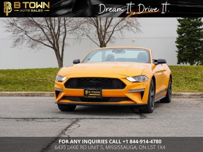 Used 2022 Ford Mustang Ecoboost Fastback Convertible for Sale in Mississauga, Ontario