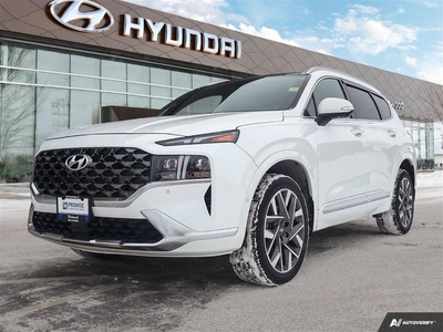 Used 2022 Hyundai Santa Fe Ultimate Calligraphy Certified 5.99% Available for Sale in Winnipeg, Manitoba