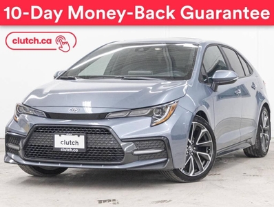 Used 2022 Toyota Corolla SE Upgrade w/ Apple CarPlay & Android Auto, A/C, Rearview Cam for Sale in Toronto, Ontario