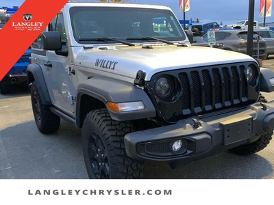 Used 2023 Jeep Wrangler Sport Tow Pkg Low KM Accident Free for Sale in Surrey, British Columbia