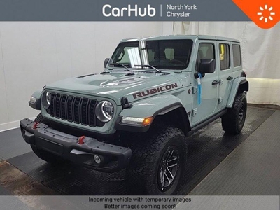 Used 2024 Jeep Wrangler Rubicon X LED's Navi 12.3'' Screen Recon Package Nappa Leather for Sale in Thornhill, Ontario