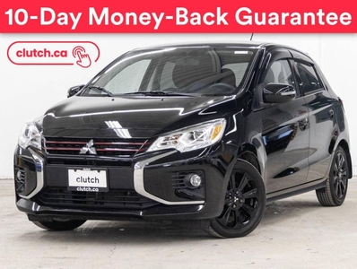 Used 2024 Mitsubishi Mirage Noir w/ Apple CarPlay & Android Auto, A/C, Rearview Cam for Sale in Toronto, Ontario