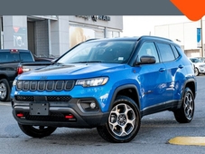 2022 JEEP COMPASS Trailhawk 4x4 Heated Seats & Wheel Active Safety R-Start Two Tone