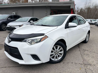 2016 Toyota Corolla ALLOYS,BACKUP CAM,SAFETY+3YEARS WARRANTY IN