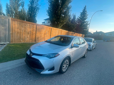 2018 Corolla le ， first owner, no accident