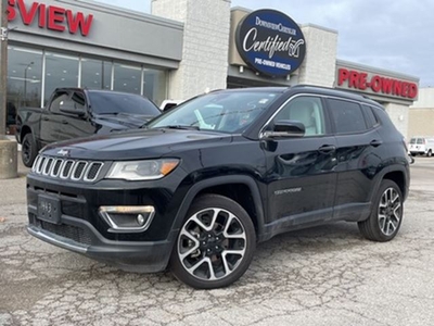 2021 JEEP COMPASS Limited 4x4 w/Elite Group, Sun/Sound, Adv Safety