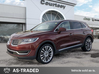 2016 Lincoln MKX Reserve | Moonroof | As-Traded