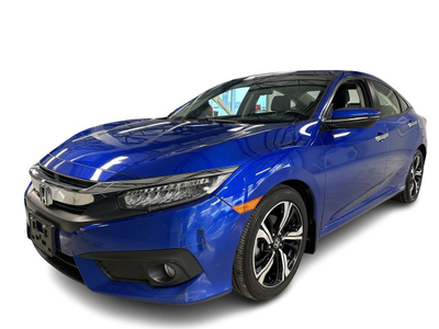 2017 Honda Civic Sedan Touring, Cuir, Nav, Apple carplay, Blueto