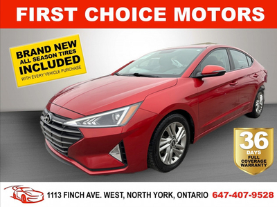 2019 HYUNDAI ELANTRA PREFERRED ~AUTOMATIC, FULLY CERTIFIED WITH