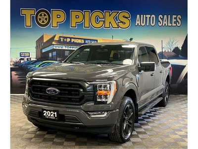 2021 Ford F-150 Lead Foot Grey, 302A, Sport, Low Kms, One Owner