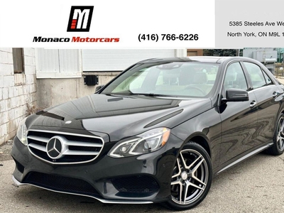 Used 2015 Mercedes-Benz E-Class E 400 4MATIC- DISTRONIC PLUSDRIVE ASSIST360 CAM for Sale in North York, Ontario