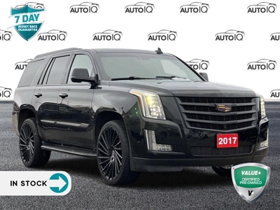 Used 2017 Cadillac Escalade Premium Luxury HEATED AND COOLED SEATS SUNROOF NAVIGATION for Sale in Kitchener, Ontario