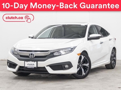 Used 2017 Honda Civic Sedan Touring w/ Apple CarPlay & Android Auto, Adaptive Cruise, Nav for Sale in Toronto, Ontario