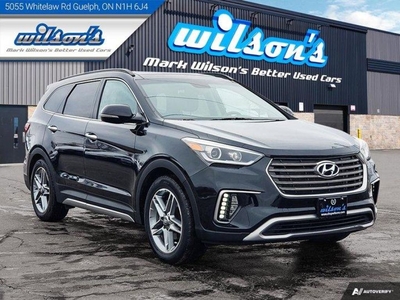 Used 2017 Hyundai Santa Fe XL Limited AWD - Leather, Sunroof, Navigation, Heated + Cooled Seats, Power Liftgate, & More! for Sale in Guelph, Ontario