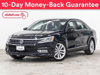 Used 2017 Volkswagen Passat Highline w/ Drive Assist Pkg w/ Apple CarPlay & Android Auto, Adaptive Cruise, Nav for Sale in Toronto, Ontario
