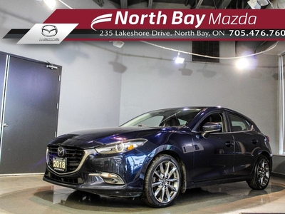 Used 2018 Mazda MAZDA3 GT Bose Sound - Sunroof - Navigation - Leather Interior for Sale in North Bay, Ontario