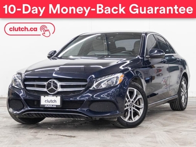 Used 2018 Mercedes-Benz C-Class C 300 w/ Rearview Cam, Bluetooth, Nav for Sale in Toronto, Ontario