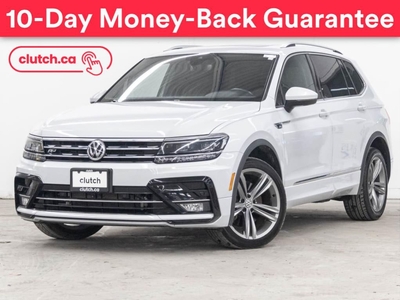 Used 2018 Volkswagen Tiguan Highline R-Line AWD w/ Driver Assistance Pkg w/ Apple CarPlay & Android Auto, Bluetooth, Nav for Sale in Bedford, Nova Scotia