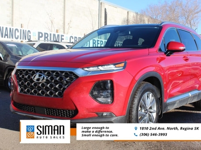 Used 2019 Hyundai Santa Fe Preferred 2.0 LOW KM FACTORY WARRANTY for Sale in Regina, Saskatchewan