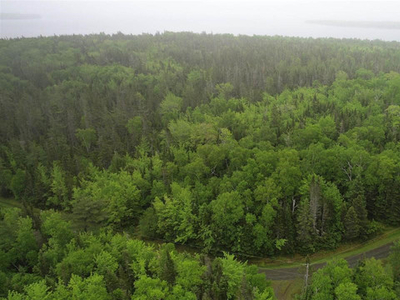 Just over three acres land with views of Bras d'Or Lake