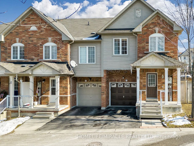 ✨WELL MAINTAINED 4 BEDROOM CORNER TOWNHOUSE IN AJAX!